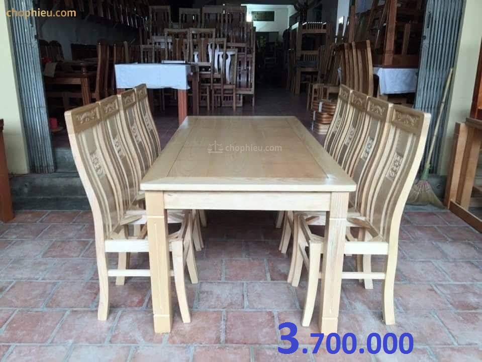 Bộ bàn ăn ghế thọ bàn khuân tranh