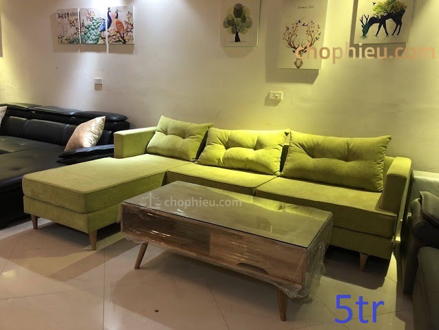 Sofa đệm ghóc nỉ loạt 2