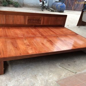 Giường gấp xoan quế