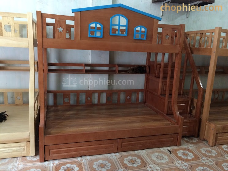 Giường tầng chân thoải