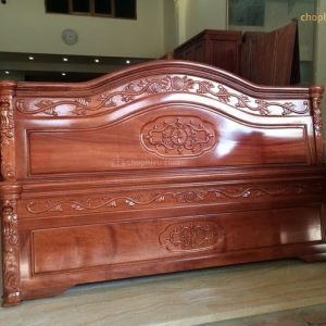 Giường xoan đào vòm dây dài