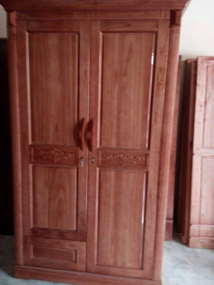 Tủ áo 2 cánh gỗ xoan ta