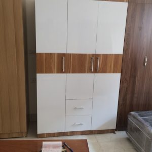 Tủ min cải màu 3 cánh 2 ngăn kéo