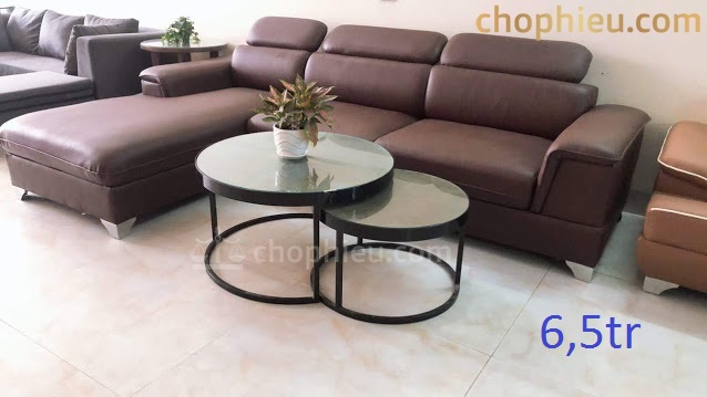 Sofa đệm ghế góc Da loạt 2