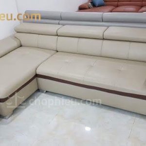 Sofa đệm ghế góc Da loạt 4