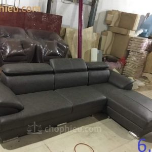 Sofa đệm ghế góc Da loạt 7