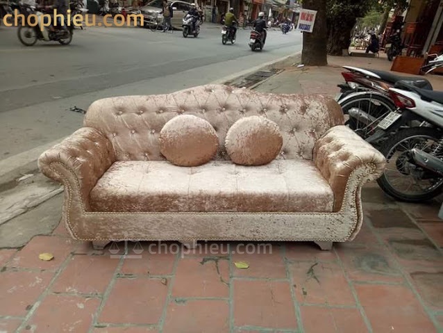 Sofa đệm ghế tân cổ điển ghế sen - Image 2