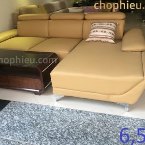 Sofa đệm ghế góc Da loạt 6