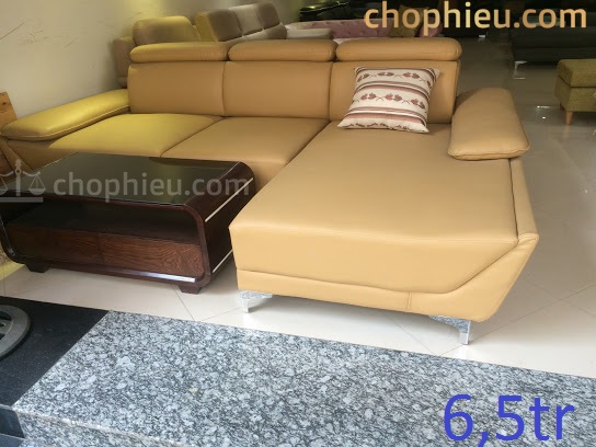 Sofa đệm ghế góc Da loạt 6