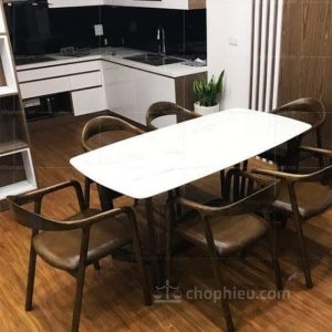 Bộ bàn ăn 6 ghế nava