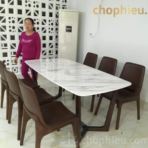 Bộ bàn ăn 6 ghế ventura