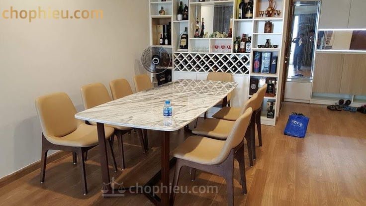 Bộ bàn ăn 6 ghế ventura - Image 4