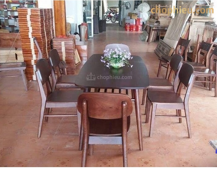 Bàn ghế ăn tai voi - Image 5