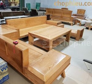 Sofa gỗ 2 ghế băng