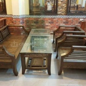 Sofa gỗ ghế oải