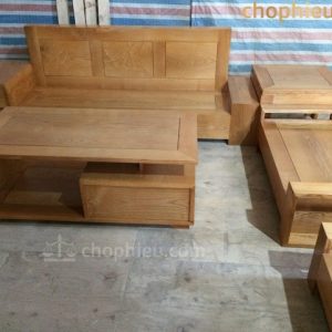 Sofa mẫu ghế băng 2 kéo