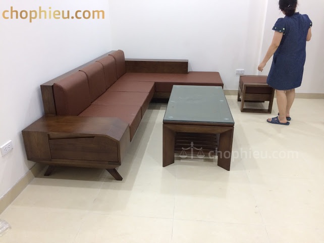 Sofa mẫu ghế góc yếm vát - Image 2