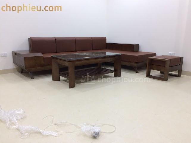 Sofa mẫu ghế góc yếm vát - Image 3