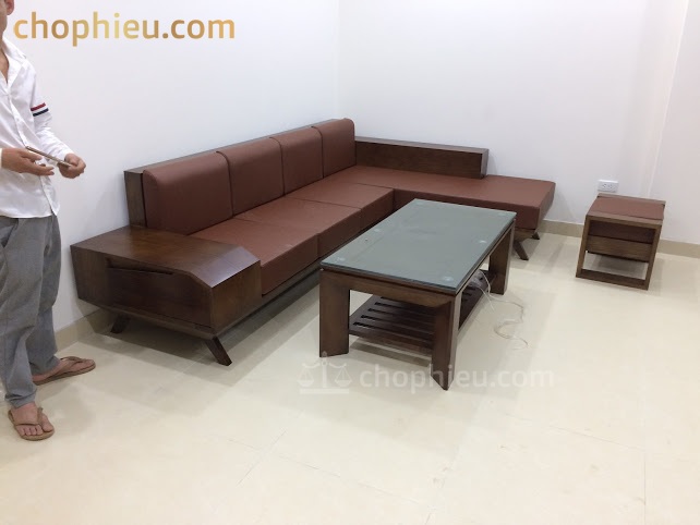 Sofa mẫu ghế góc yếm vát - Image 4