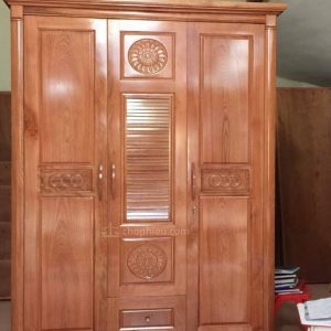 Tủ áo 3 cánh gỗ xoan ta