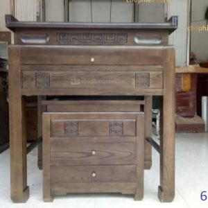 Bàn thờ cặp 2 triện
