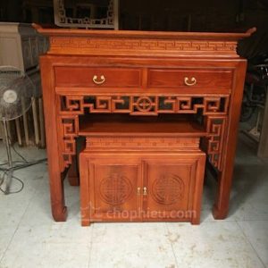 Bàn thờ cặp hoa dây