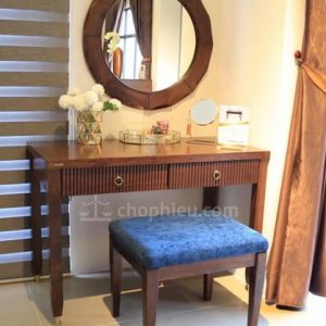 Bàn trang điểm gỗ xoan đào