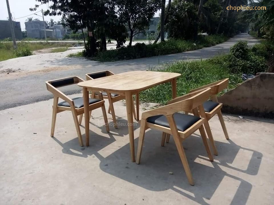 Bộ bàn ăn 4 ghế takana - Ảnh 2