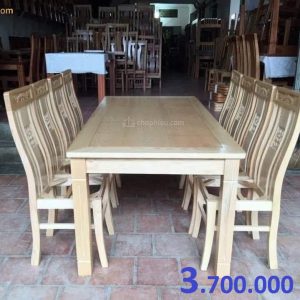 Bộ bàn ăn ghế thọ bàn khuân tranh