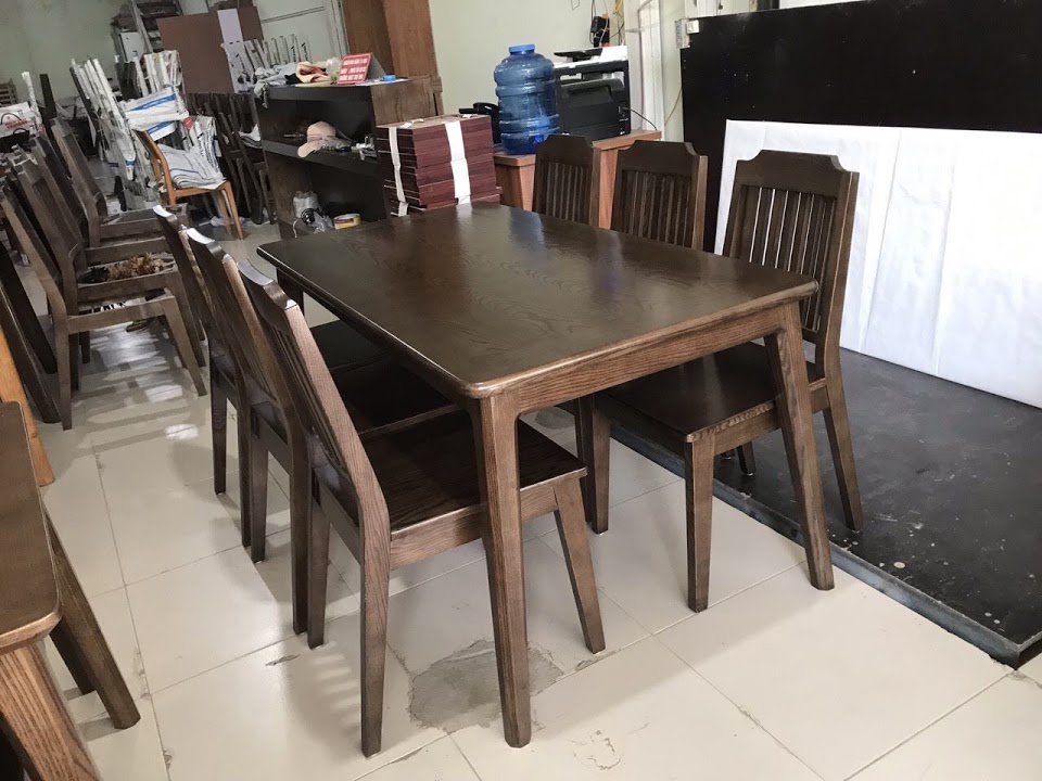 Bộ bàn ăn ghế tựa lan - Ảnh 2