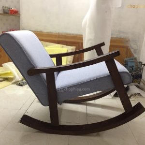 Ghế thư giãn sồi chân to