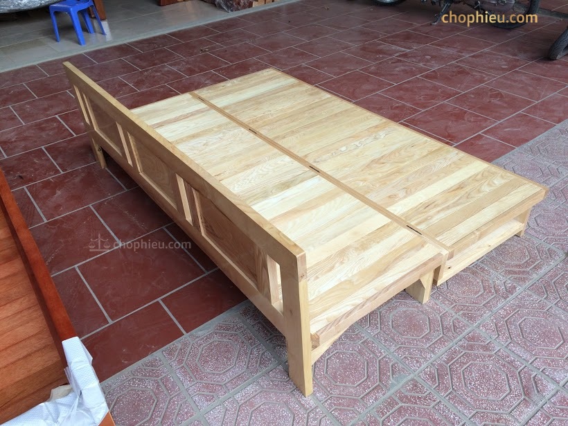 Giường gấp sồi 1m2 - Image 2