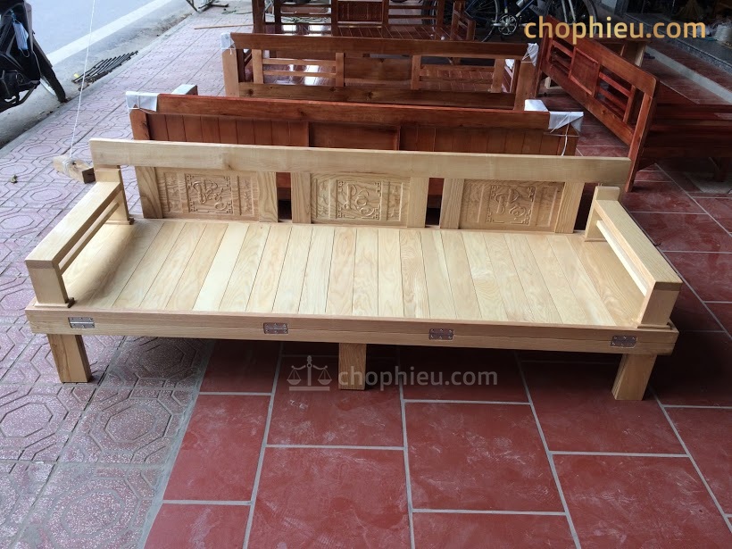 Giường gấp sồi 1m2 - Image 3
