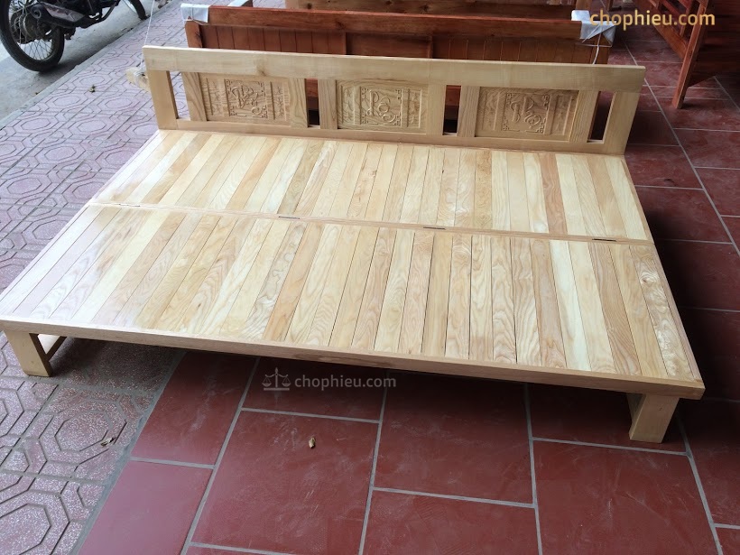 Giường gấp sồi 1m2 - Image 4