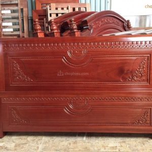 Giường phẳng xoan đào các mẫu quạt dây