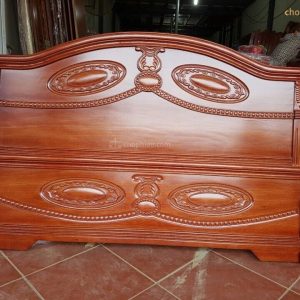 Giường xoan đào vòm 2 mắt
