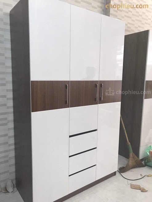 Tủ min cải màu 3 cánh 3 ngăn kéo - Image 2
