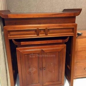 Bàn thờ cặp gỗ gõ