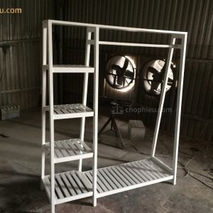 Gía kệ treo quần áo decor 1m2