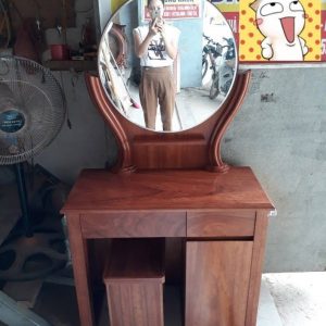 Bàn trang điểm gỗ cẩm 80cm