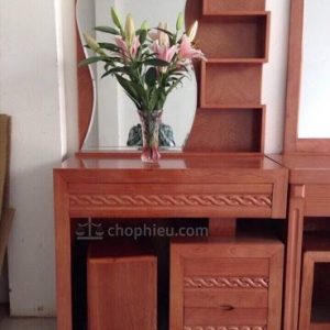 Bàn trang điểm zic zac gỗ xoan đào