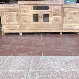 Kệ 4 ngăn kéo gỗ sồi