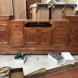 Kệ 6 ngăn kéo gỗ xoan đào