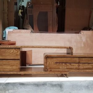 Kệ bom rút gỗ sồi